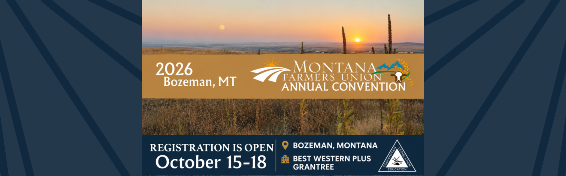 2026 Annual Convention website banner